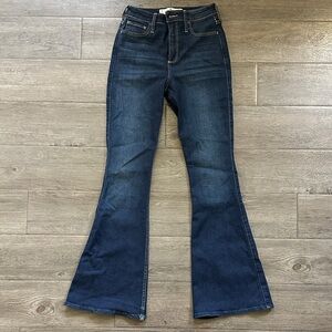 Hollister Navy Flare Jeans